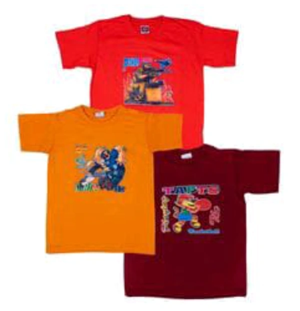 Stylus Boys Tshirts - 4 to 13 Years, Multi Colour
